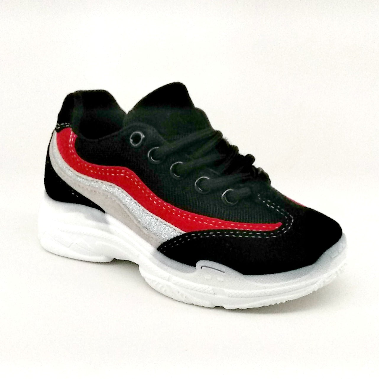 Unisex Children Black Sneaker