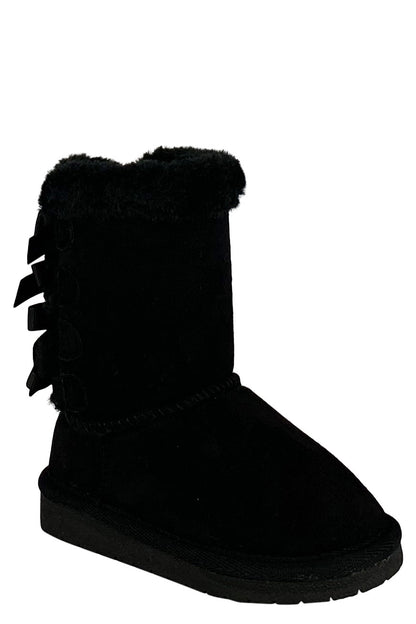 Winnie Toddler Winter Boots (Black,Pink,Tan)