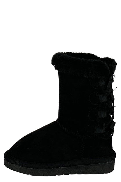 Winnie Toddler Winter Boots (Black,Pink,Tan)