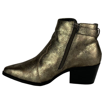 Rocker Vibes Boots (Light Gold)