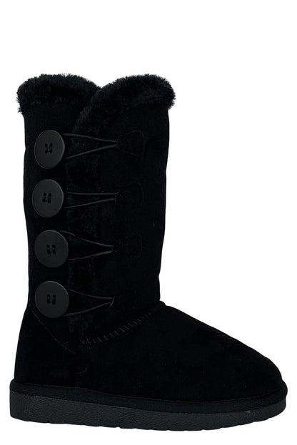 Anissa Children Winter Boots (Black,Tan)