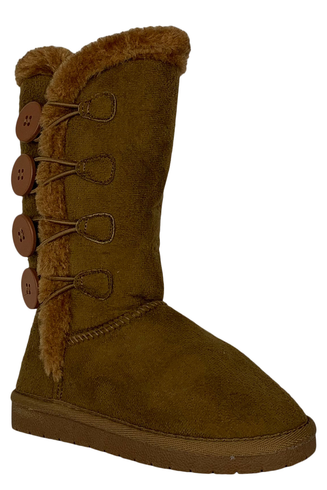 children winter boots in tan anissa-3k forever link