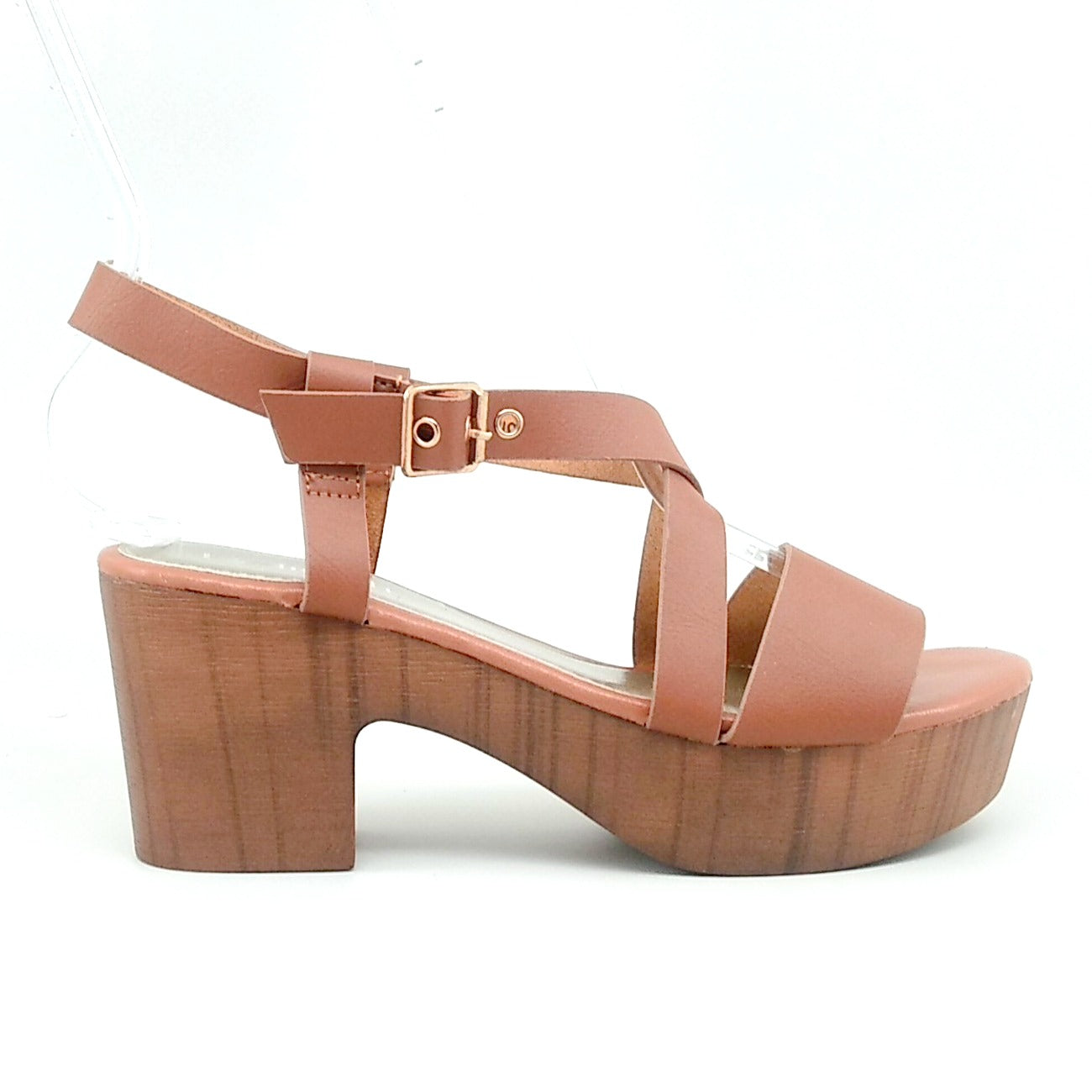 Colleen Platform Sandal (Tan)