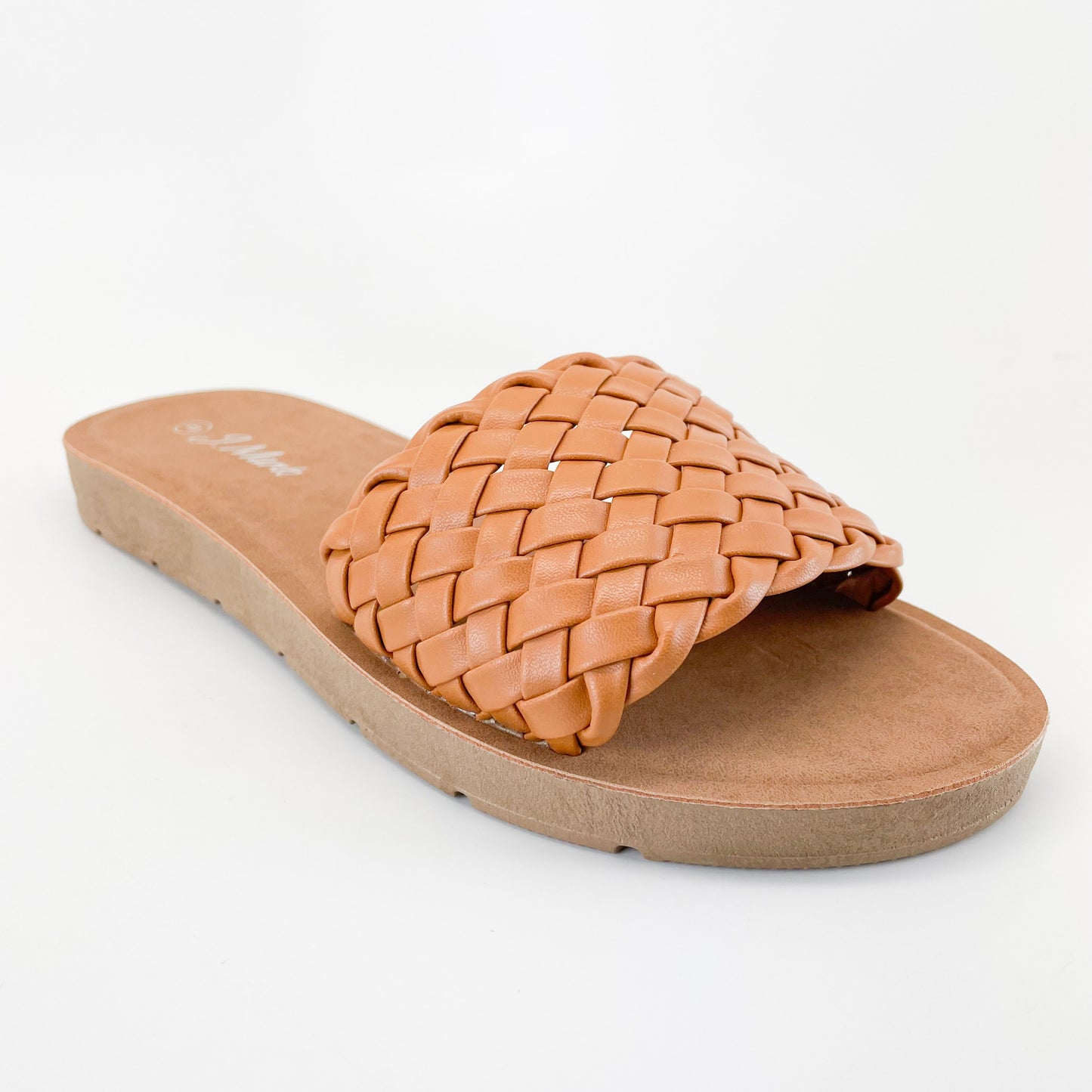 j. mark form-205 tan braided woven sandals braided strap sandals flat chunky braided sandals