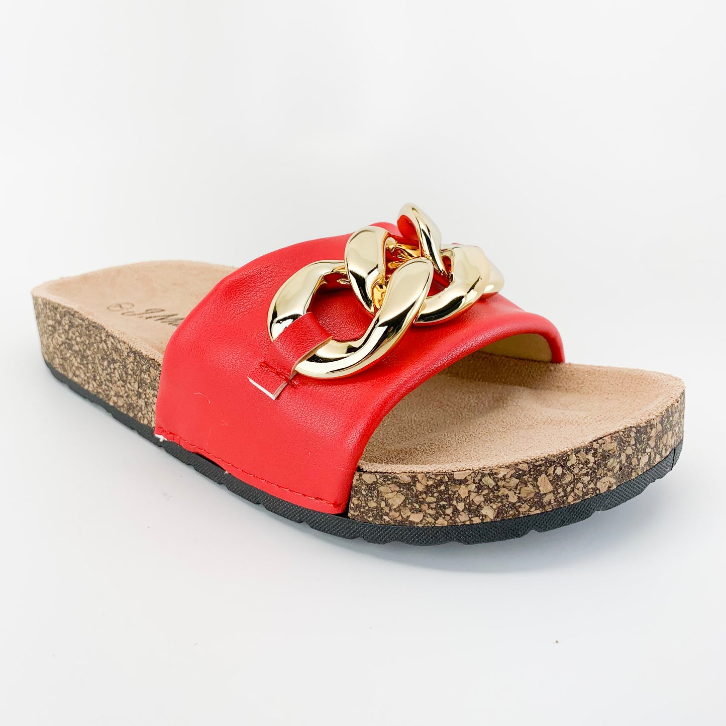 j.mark urban-34 red sandal with chain