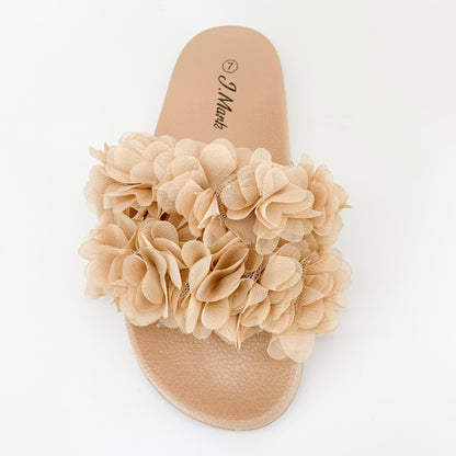 "Ellie" Floral Sandals