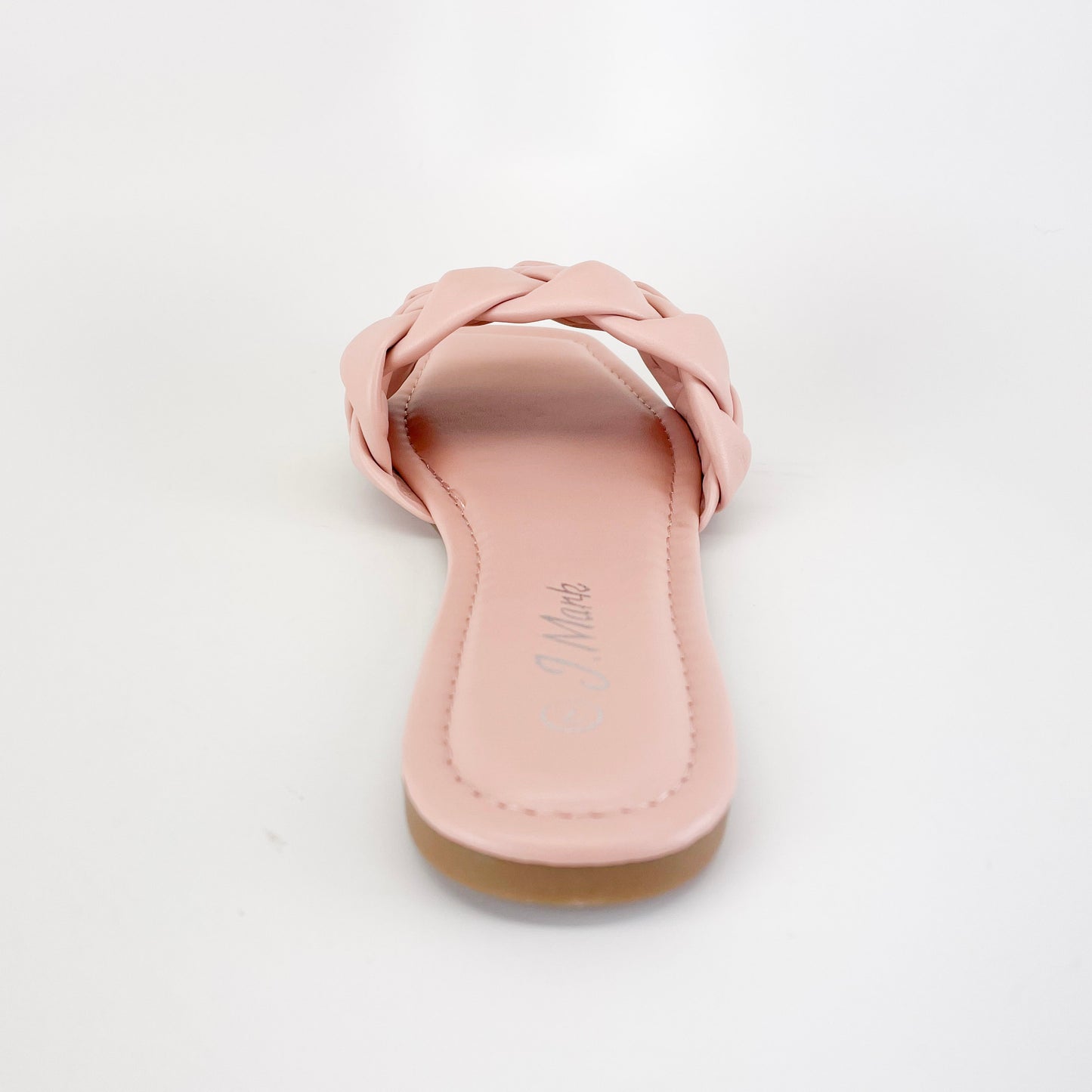 "Lily" Braided Slide Sandal