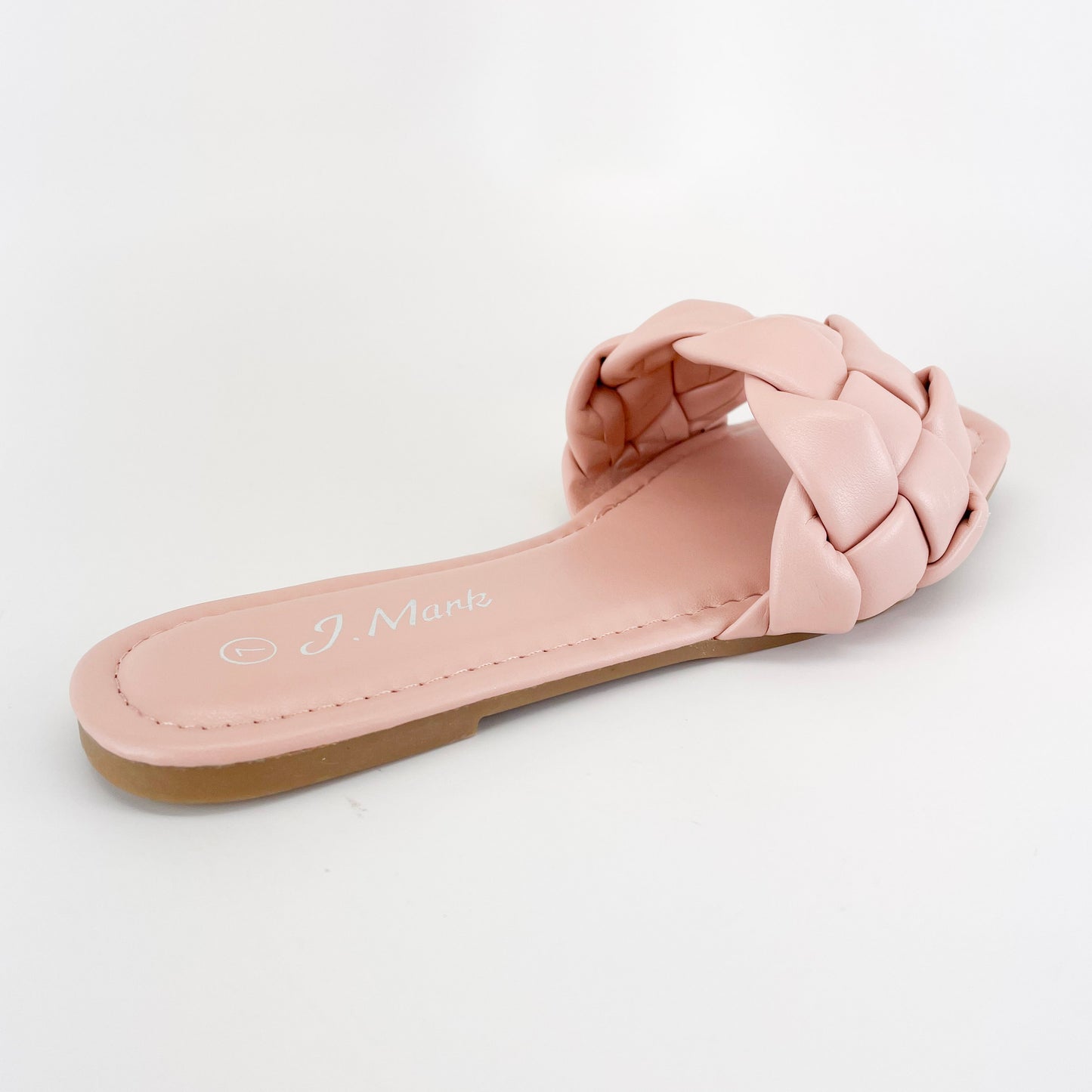 "Lily" Braided Slide Sandal