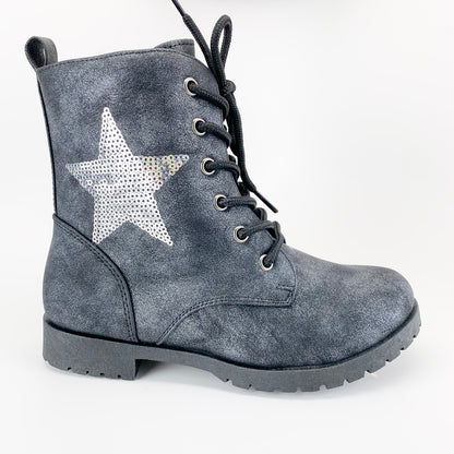 "Star" Moto Girl Boots