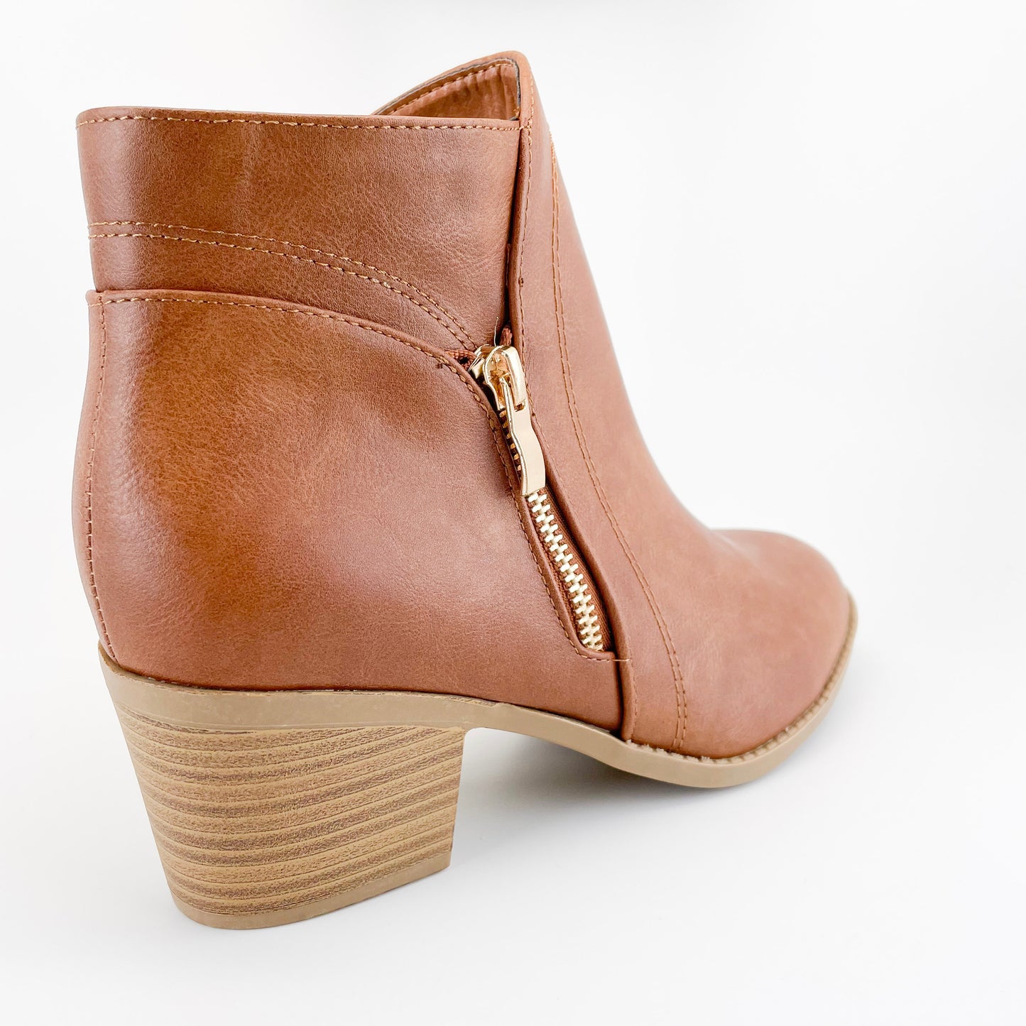 "Aster" Zipper Ankle Boots