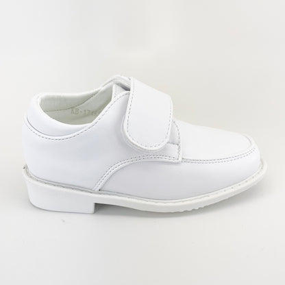 "Anthony" White Children Dress Shoe