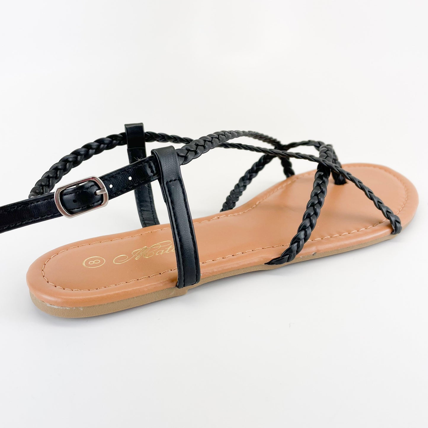 "Fiona" Braided Sandals